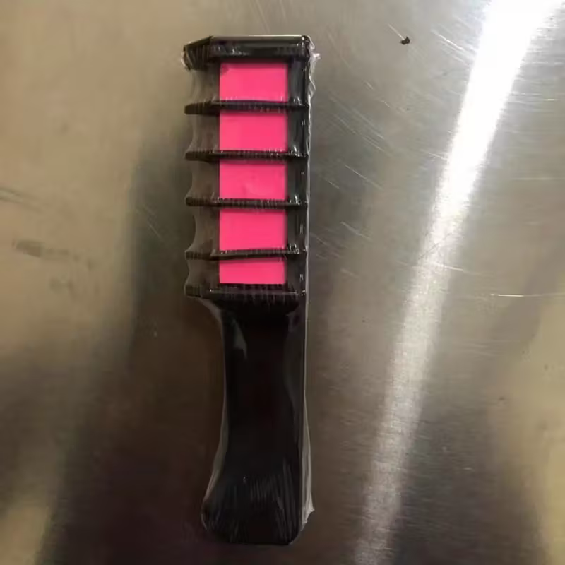 10-color washable temporary hair dye powder set! Safe and non-damaging to hair! Powder comb design! Creative styling products for girls